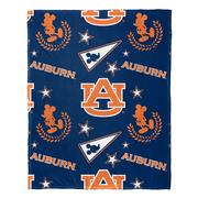 Auburn Northwest Pennant Mickey Pillow & Silk Throw Set